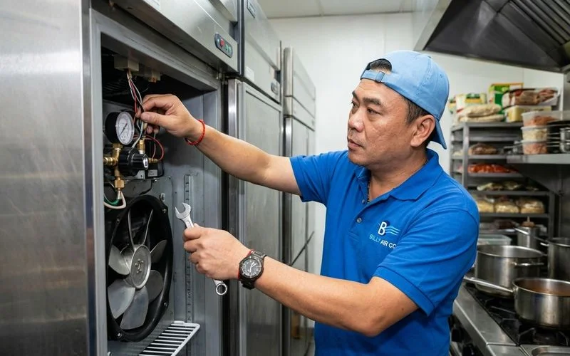 Suit jacket shoulder seam detail showing proper alignment